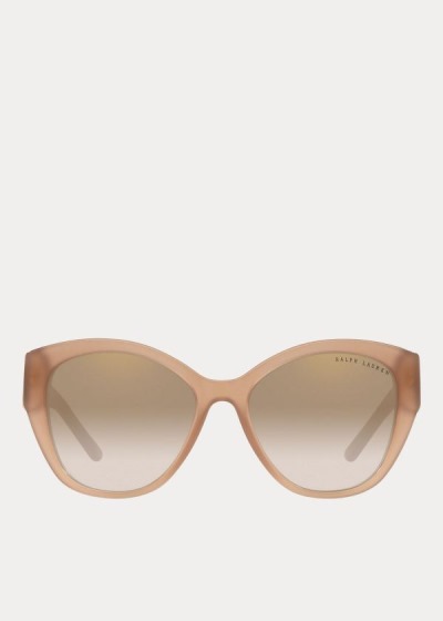 Gafas De Sol Ralph Lauren Mujer Kaki - Mirrored Butterfly - GHOLK5738